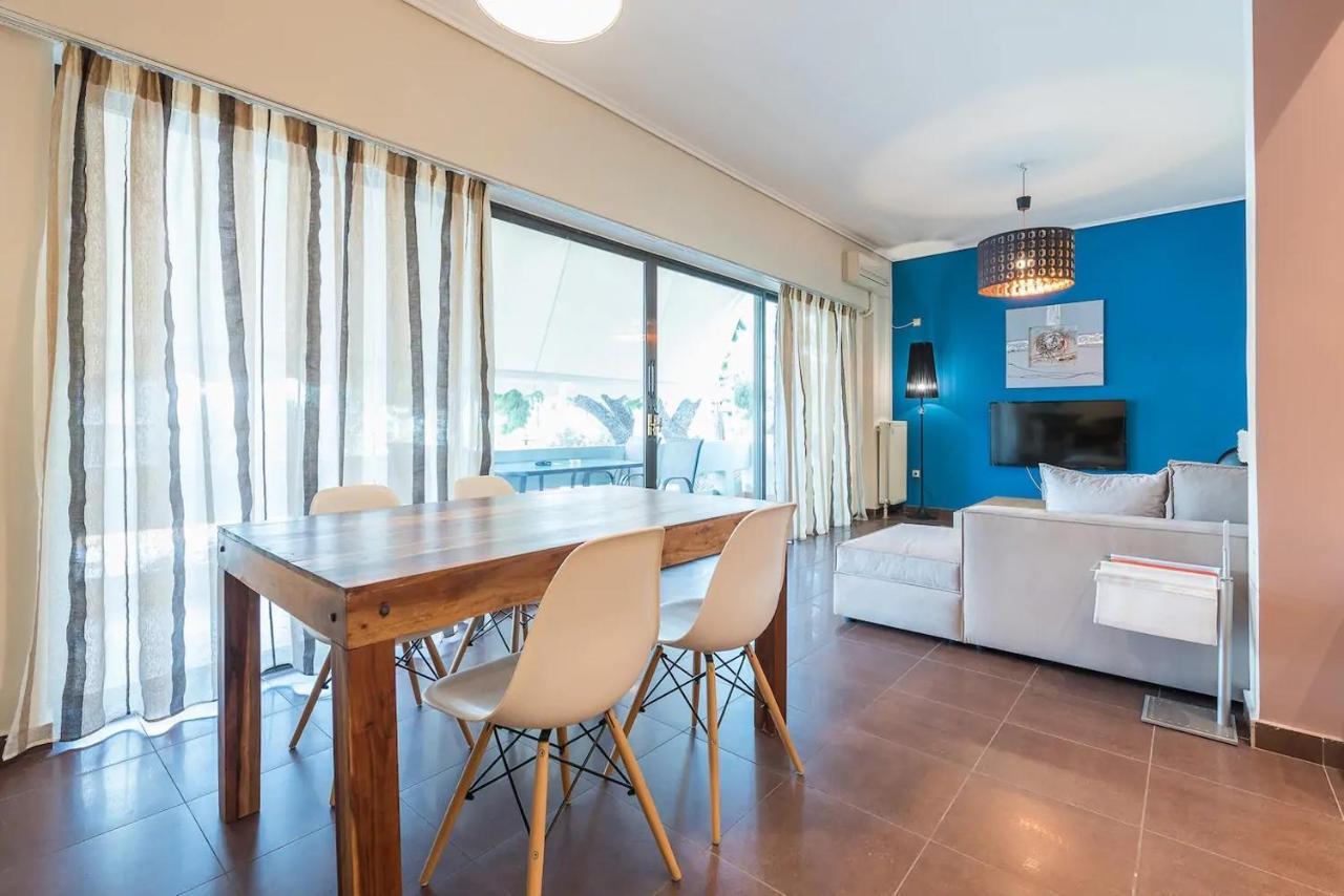 Glyfada Glass-Walled Designed Apt أثينا المظهر الخارجي الصورة