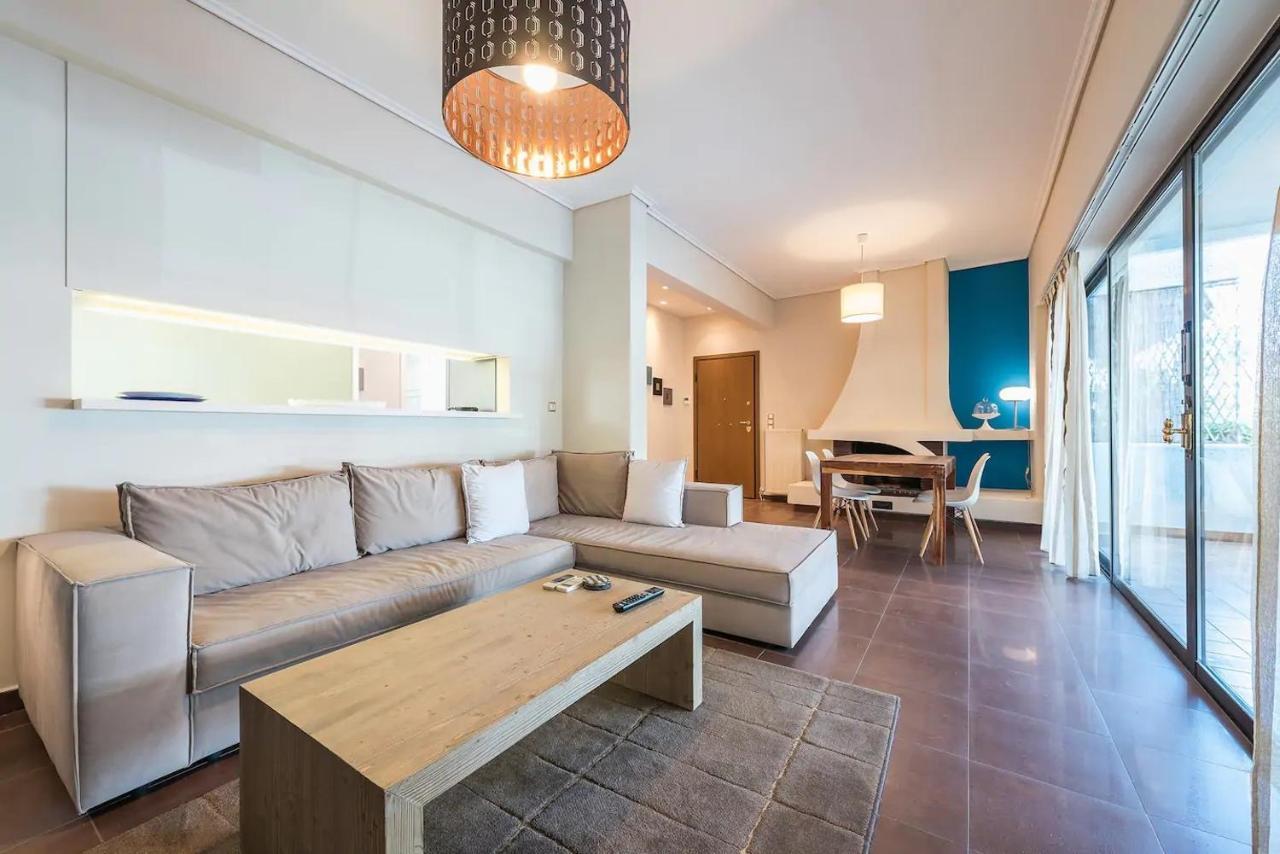 Glyfada Glass-Walled Designed Apt أثينا المظهر الخارجي الصورة