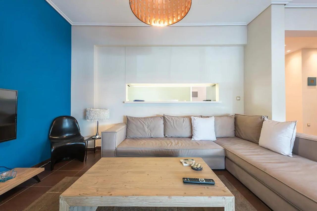 Glyfada Glass-Walled Designed Apt أثينا المظهر الخارجي الصورة
