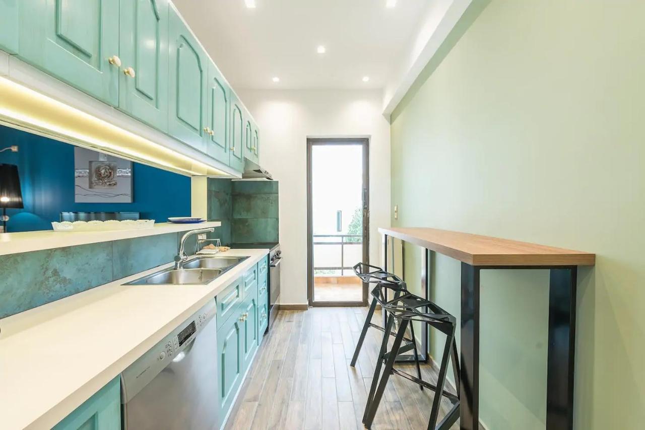 Glyfada Glass-Walled Designed Apt أثينا المظهر الخارجي الصورة